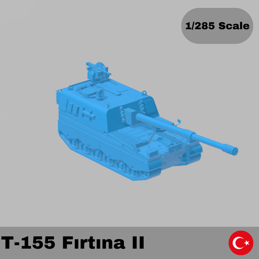 🦃 T-155 Fırtına 2・ STL File for 3D printing・Cults