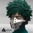 Deku-Mask-STL-New-3.jpg Deku Mask - MHA