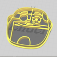 Cyborg.PNG Teen Titans Go Cyborg Cookie / Fondant Cutter with Marker