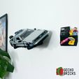 1.jpg Wall Mount for Back To The Future Time machine 10300 DeLorean