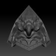 BasicGrif2.jpg World of Warcraft Varian Wrynn Lion Shoulder Pauldron 3D Printable .STL File