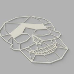 Skull Voronoi v1.jpg STL file Skull Voronoi・3D printer model to download
