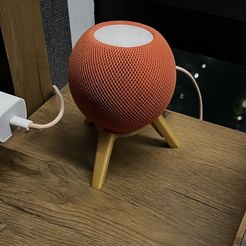 b589bf69-562b-4433-89d6-e4aba83ad29c.jpeg OBJ file Apple HomePod mini Tripod・3D printing model to download