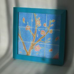 3x3-frame.jpg STL-Datei 3x3 Rahmen・3D-druckbares Design zum Herunterladen