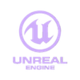 unreal engine.stl UNREAL engine logo