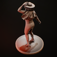screenshot041.png Festive brazilian Female figurine for 3d printing 3D print model