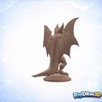 jpg_frame_10.jpg Каменная горгулья с большими крыльями летучей мыши - RDW3D-4QHCA