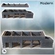 2.jpg Stone and wooden industrial building with metal beams without a roof (8) - Modern WW2 WW1 World War Diaroma Wargaming RPG Mini Hobby