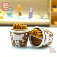 Yum3D-Chocolate Breadstick Fidget Clicker Keychain_10.png Yum3D Chocolate Breadstick Fidget Clicker Keychain - Cute Backpack Keychain