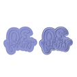 30.png 30 Age Cookie Cutter with Debosser
