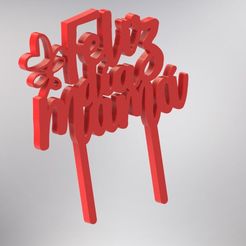 2022.020.Paletamadre.jpg STL-Datei Alles Gute zum Muttertag - Muttertag・3D-Druck-Idee zum Herunterladen