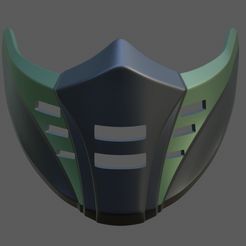 1.jpg Fichier STL Inspiré par le masque de jade・Plan imprimable en 3D à télécharger