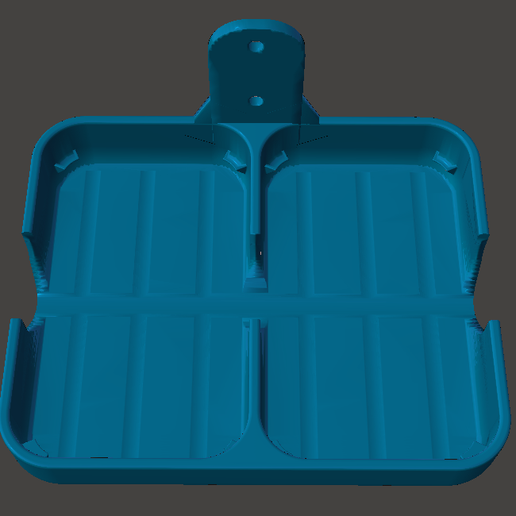 Double soap dish holder 3D model