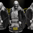 Portadas.png Quin-Gon Jinn Bust - Star Wars 3D Models - Tested and Ready for 3D printing