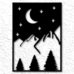 project_20230223_1125234-01.png Moon and Mountains scene wall art scenery wall decor