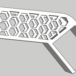 Sonic-pad-mount.jpg Fichier STL Support pour coussinets soniques.・Modèle à télécharger et à imprimer en 3D