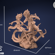 Greyscale_Measurement.png Tatsumaki Vs Mob - OPM x MobPsycho 100 Figurine STL for 3D Printing