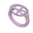 ring-05-low-91.png ring Egypt “key of the Nile” “key of life” r05 for 3d-print and cnc