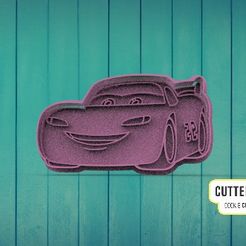 Cars-Rayo-McQueen.jpg Lightning McQueen Cars Cookie cutter