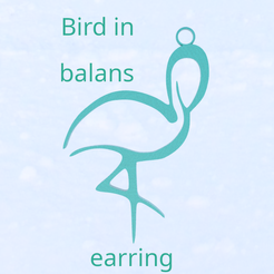 Bird in balans earring Free STL file Bird in balance earring・3D printable object to download