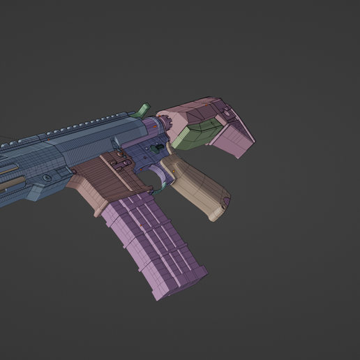 3D file M4A1 assault rifle gun 🔫 ・3D printing template to download・Cults