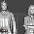xfiles impressao9.png The X Files - Mulder and Scully Printables Figures