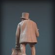 PhineasNoCapTurn-5.jpg Haunted Mansion Phineas The Traveler Ghost 3D Printable Sculpt