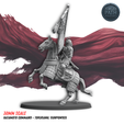 Hatamoto-Command-2.png Hatamoto Command - Mounted Japanese Samurai Commanders | 30mm Scale | Tokugawa: Gunpowder