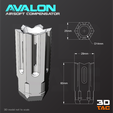 3DTAC_Compensators_Avalon.png 3TAC / Airsoft Compensators / Pack-2 (3 Models Included)