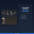 02_digital_download.png Bookend & Lamp Combo Set - 5-Model STL Bundle