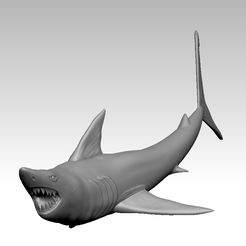 tiburon 1.jpg STL file shark・3D printer design to download, dragones_55555
