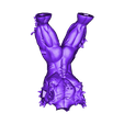 Entire_body_with_ki_holes.stl STL file Majin vegeta dragon ball z - 3d print model・3D printer design to download