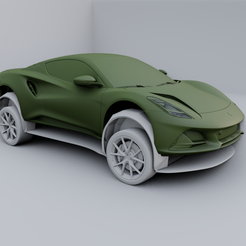 1.png STL-Datei Lotus Emira 1. Auflage 2022・3D-Drucker-Vorlage zum herunterladen