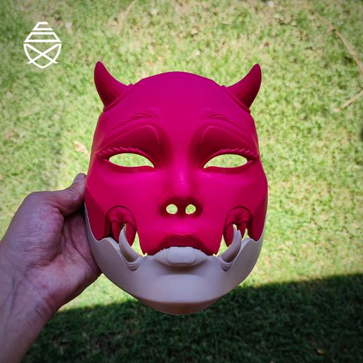 🎃 KUCHISAKE MASK・ 3D File for 3D printing・Cults