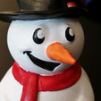 Capture d’écran 2016-12-09 à 09.57.24.png Free STL file Cute Snowman!・3D printable model to download