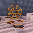 15.jpg Archivo STL Organizador de tarrinas de miel o mermelada・Objeto de impresión 3D para descargar