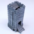 Brick-dice-tower-grey.jpg Archivo STL Torre de dados de ladrillo・Design para impresora 3D para descargar