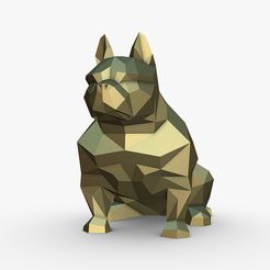 im_01.jpg STL-Datei American Bully・Modell zum Herunterladen und 3D-Drucken