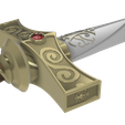 Golden-Dagger-v1-1.png CELICA Golden Dagger STL Files [Fire Emblem: Echoes]
