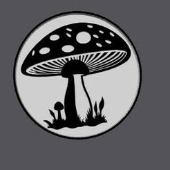 mushroom-litho-4.jpg STL file LITHOPANE LIGHT BOX - MUSHROOMS 4・3D printable design to download