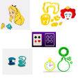 Alice-no-pais-das-maravilhas.png Cutters Characters Alice in Wonderland