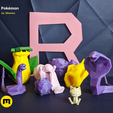 IMG_20200217_175529.png Archivo 3D Colección Pokemon Low Poly 151・Design para impresora 3D para descargar