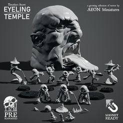 Square-Promo-07.png Archivo 3D Juego completo de templo ocular [preapoyado].・Plan para descargar y imprimir en 3D
