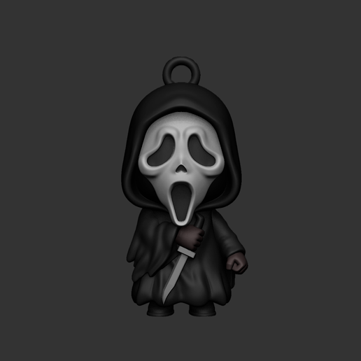 Ghostface Keychain