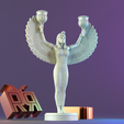 render_32.png Egyptian Isis Statue Goddess Sculpture candleholder