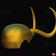 06.jpg Classic Loki Helmet - Loki TV series - Marvel Comics 3D print model