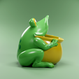 frogedit2.png Archivo 3D Decoración de ranas・Diseño de impresora 3D para descargar, din3d