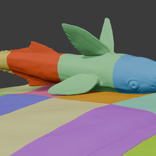 Whale-shark-closeup3.png Remora with Whaleshark Wall Art