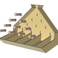 28ce60cfb9c6c210fac92a0625e87d10_display_large.jpg Fichier STL gratuit Plinko avec des broches/pièges remplaçables (Galton Board, Binomial Distribution, Bean Machinese)・Objet imprimable en 3D à télécharger