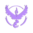 team_valor-raw.stl Pokemon Go Team Logos